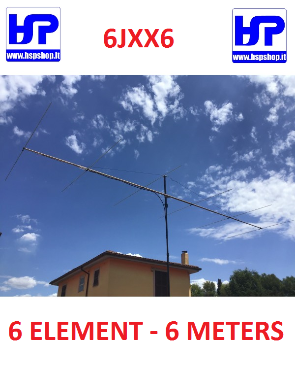 6JXX6 - ANTENNA BEAM 6 ELEMENTI 50 MHz