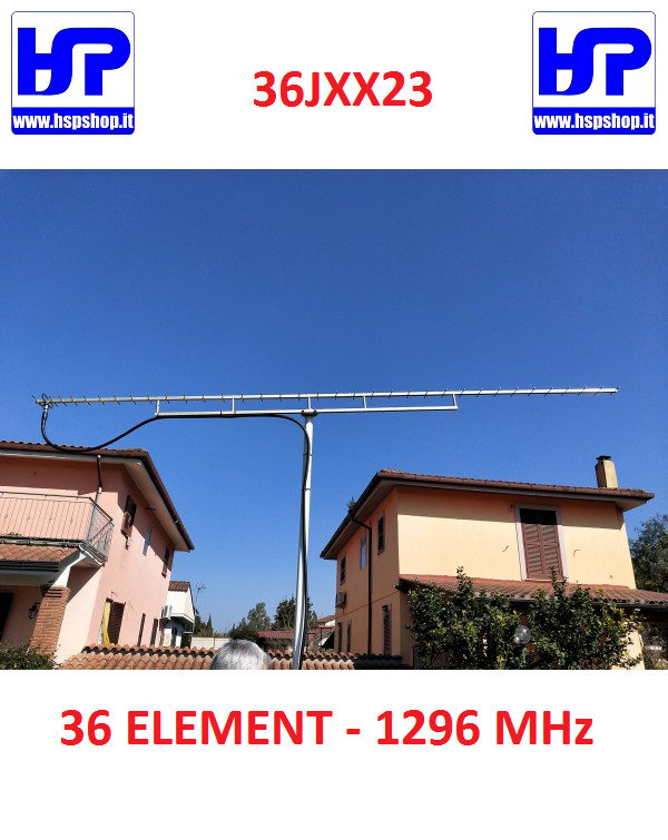 36JXX23 - ANTENNA BEAM 36 ELEMENTI 1296 MHz