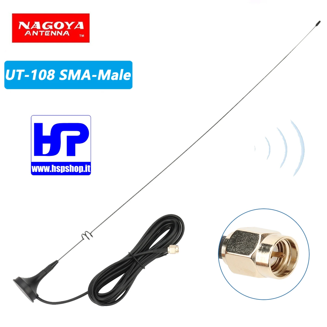 NAGOYA - UT-108UV - ANTENNA MAG. 144/430 MHz