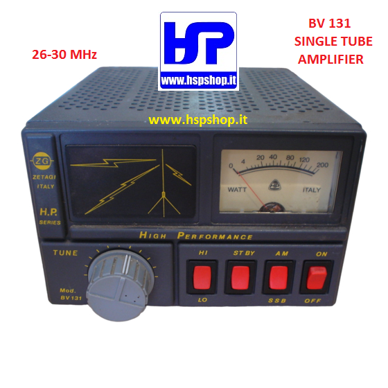 ZETAGI - BV131 - AMPLIFICATORE 26-30 MHz 220V