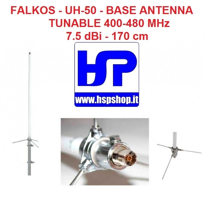 FALKOS - UH-50 - TUNABLE 400-480 MHz